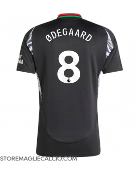Arsenal Martin Odegaard #8 Maglia Gara Trasferta Repliche 2024-25